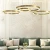 Lampa wisząca CIRCLE 80 LED mosiądz szczotkowany 80 cm - ST-8848-80 brass - Step Into Design